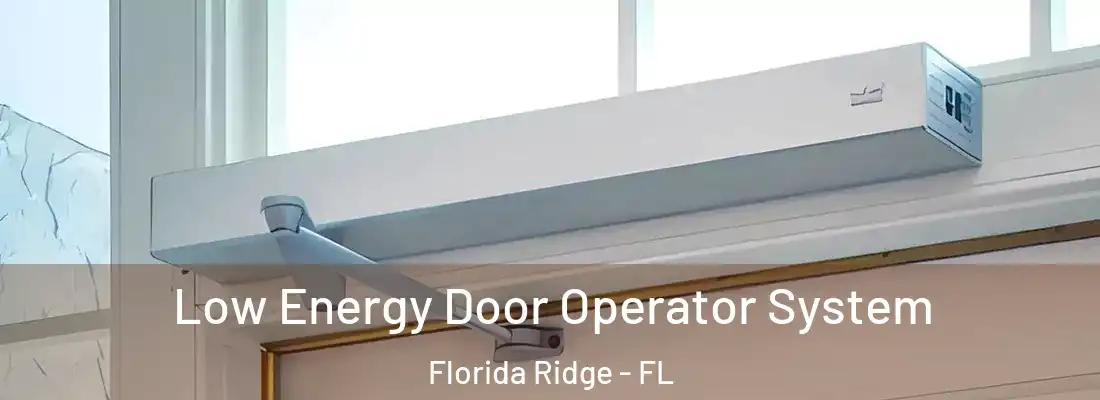  Low Energy Door Operator System Florida Ridge - FL